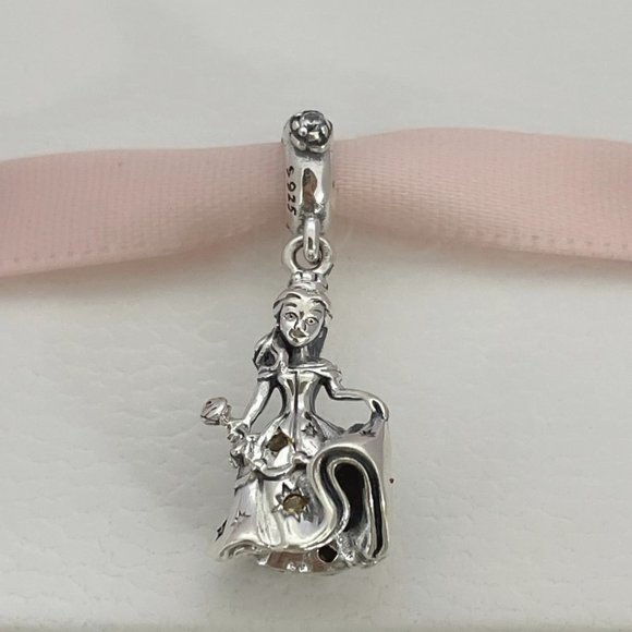 Pandora Disney Beauty and the Beast Dancing Belle Dangle Charm - Picture 3 of 6